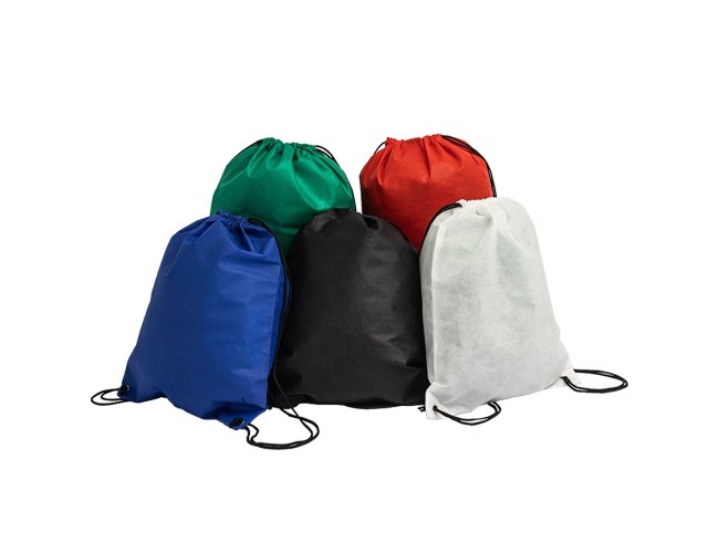 Mochila Saco TNT  Descrio: Mochila saco em t